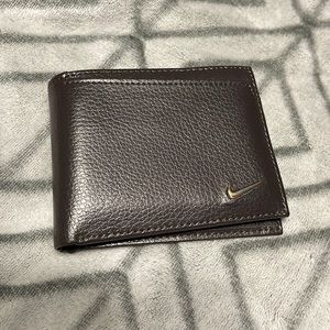 Nike Leather Wallet (Barely Used)